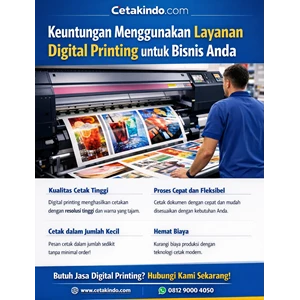 Jasa Percetakan dan Digital Printing Profesional Jakarta Cetakindo.com